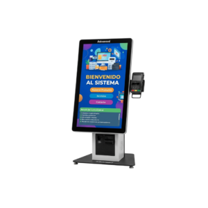 Kiosco de autoservicio APT-ASSC01 de Advanced para gestión de pedidos, optimización de pagos y eficiencia en tiendas